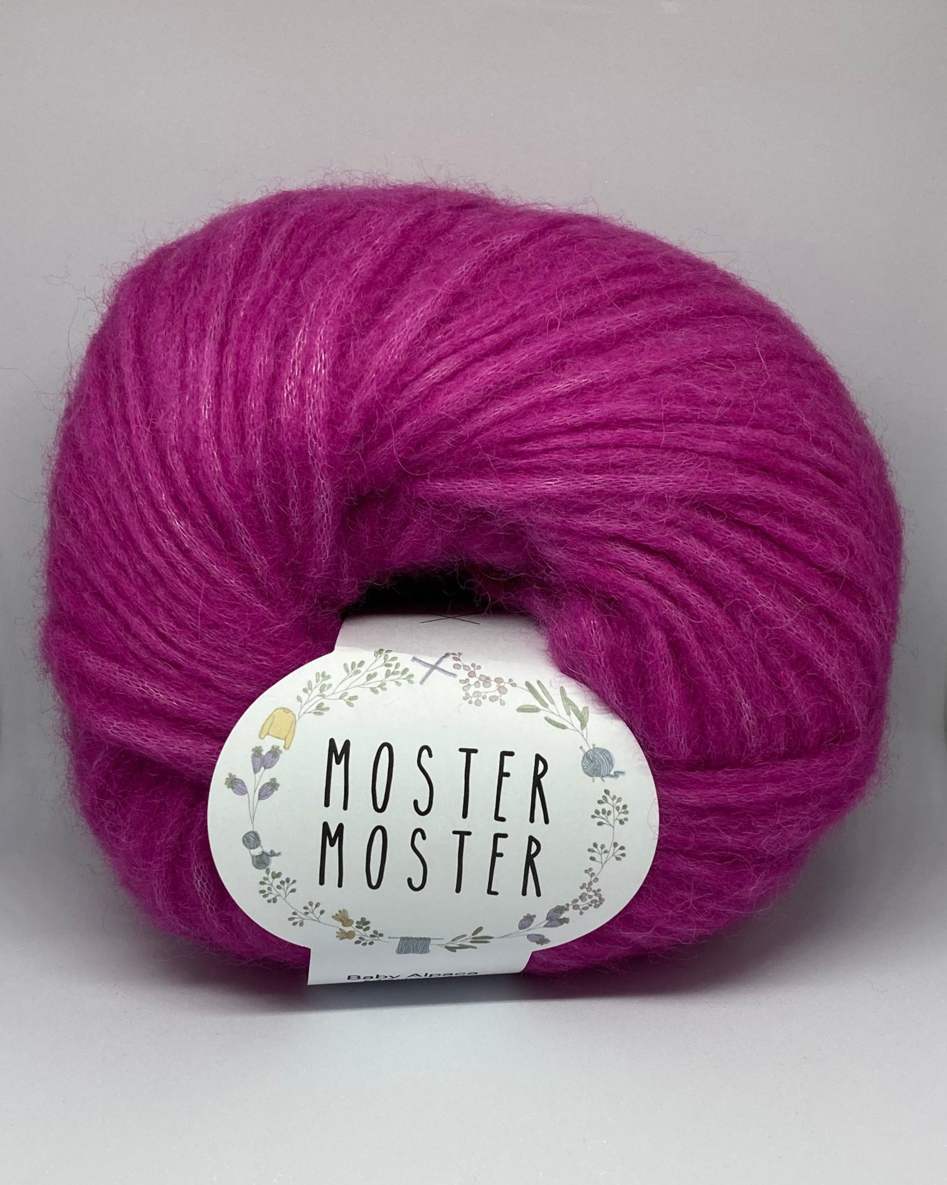 Magenta (BABY ALPACA MERINOULD)
